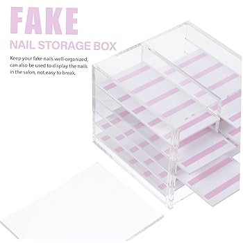 ネイルボックス S.fields.inc正規直営店 ネイル収納ケース ツールボックス 2段